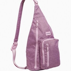 Vera Bradley Sling Backpack in ReActive Pale Orchid Heather